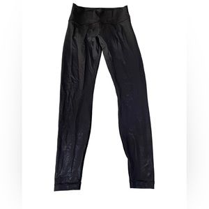 lululemon metallic leggings